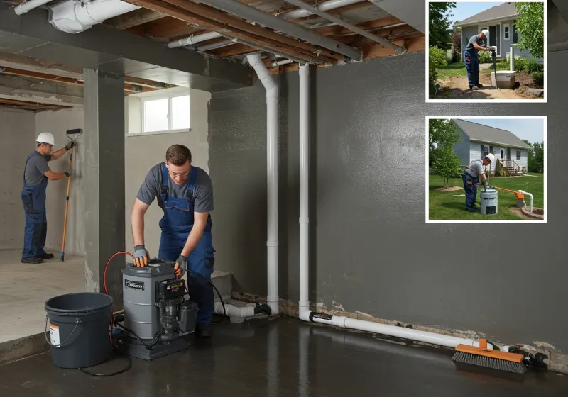 Basement Waterproofing and Flood Prevention process in Stony Point, NC